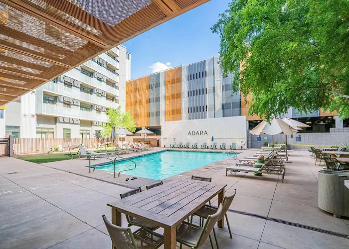 Apartment Unwind Near Phx Dt Gym Balcony Pool Parking Wd