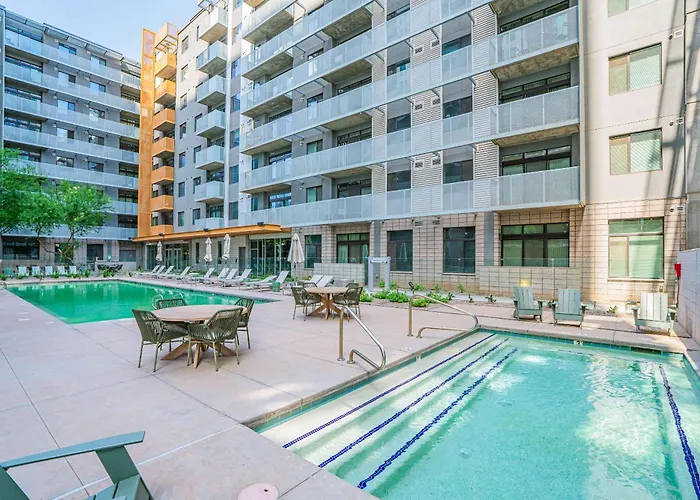Unwind Near Phx Dt Gym Balcony Pool Parking Wd *
